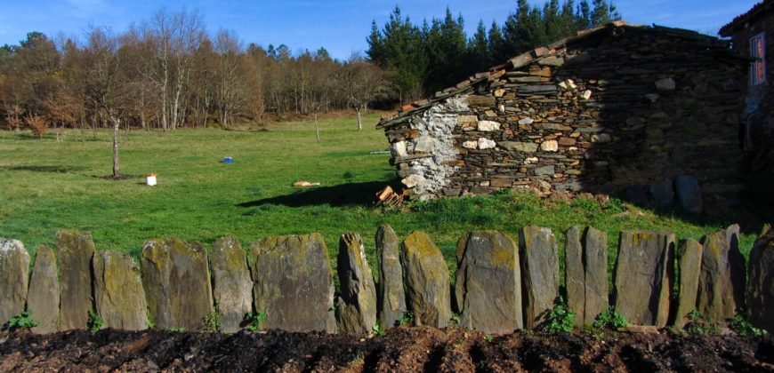 Stone house to refurbish with outbuildings and land in a peaceful, rural situation