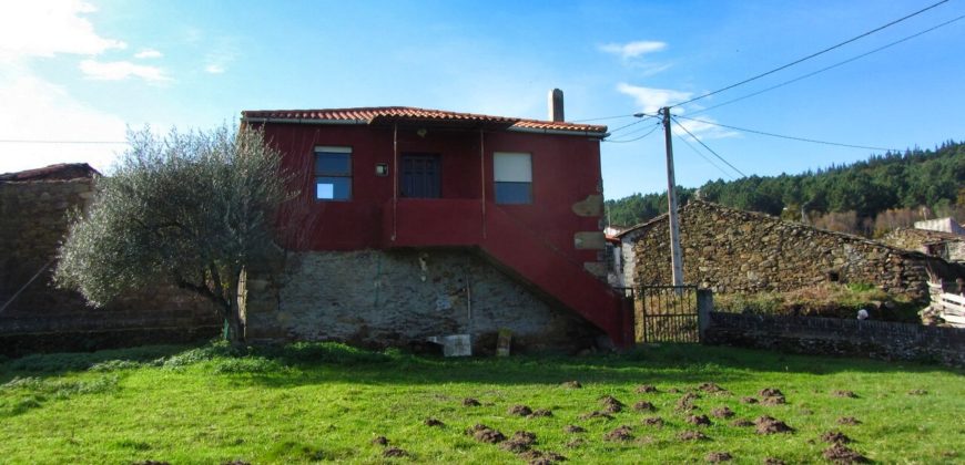 Rural cottage with land and a stone house to renovate