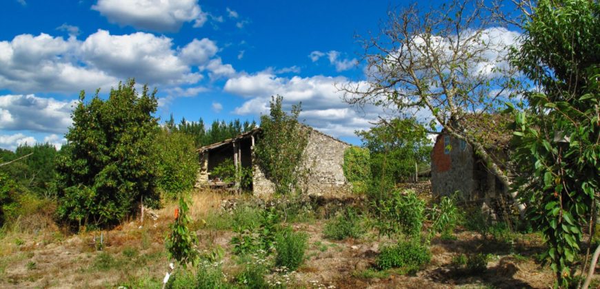 Casa de piedra a restaurar con bonita finca a 3 Km. del Sil