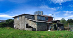 Casa rústica a rehabilitar con finca en ubicación tranquila de la Ribeira Sacra
