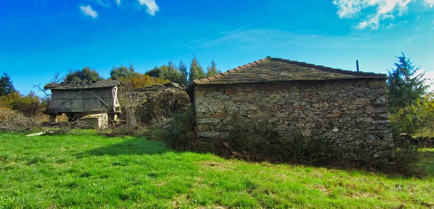 Complex of stone houses to renovate with 5 hectares of land in Taboada
