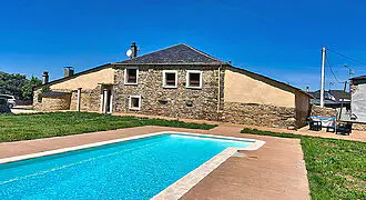 Fully renovated stone-built country home with land and pool