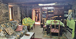 Stone-built house in habitable state with garden close to Monterroso